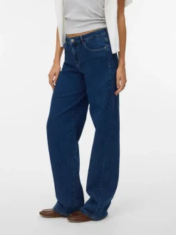 VMELLY Mid rise Wide leg fit Jeans