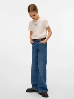VMEMILIE Mid waist Wide leg fit Jeans