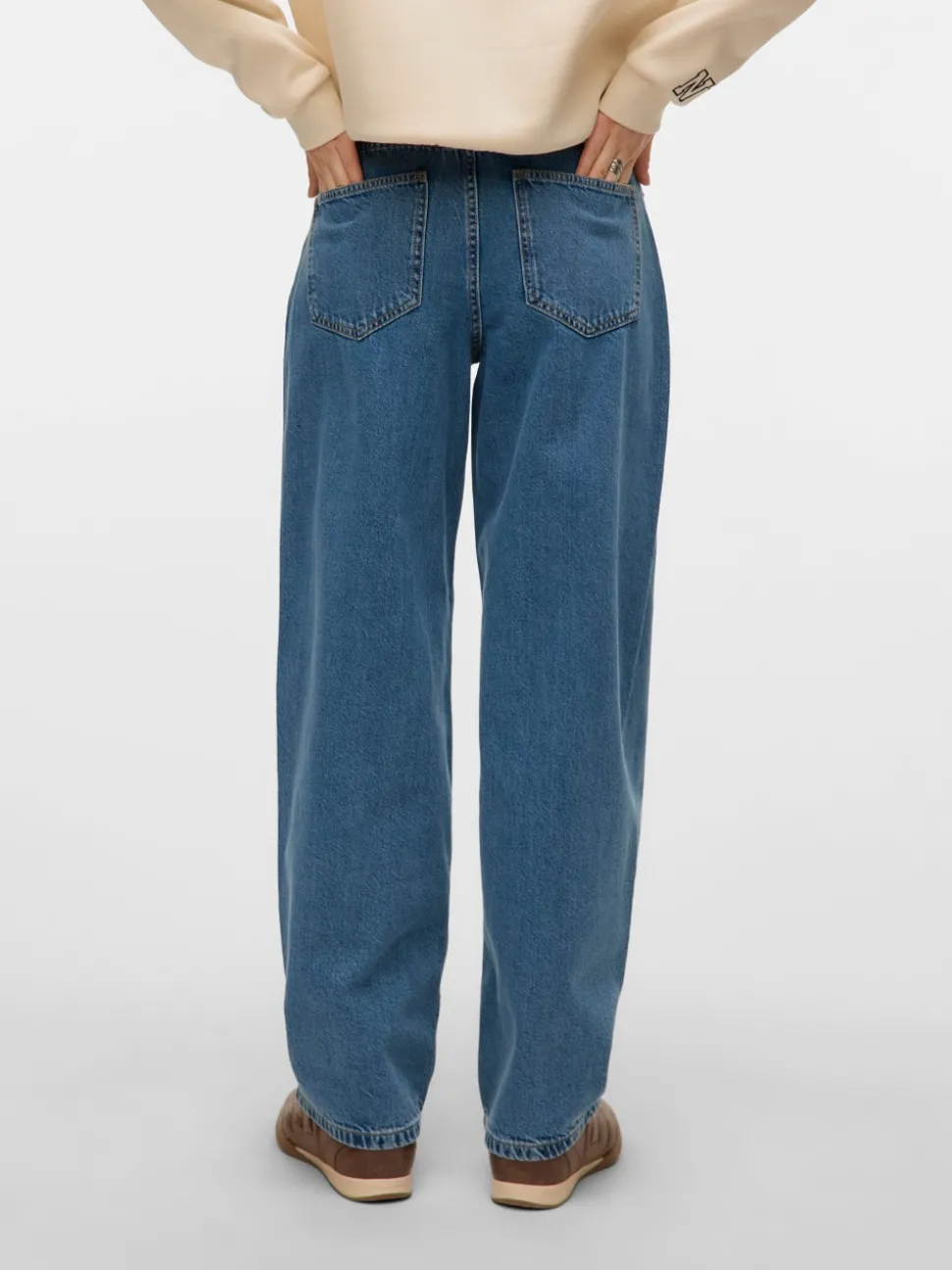 VMESTELLE High rise Barrel fit Jeans
