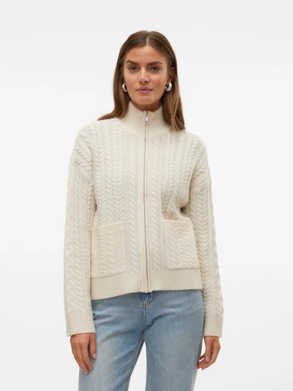 VMESTHER Gebreid vest