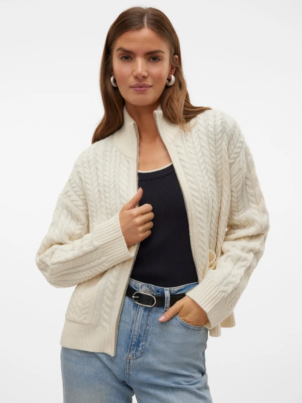 VMESTHER Gebreid vest