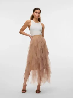 VMEVE High waist Lange rok
