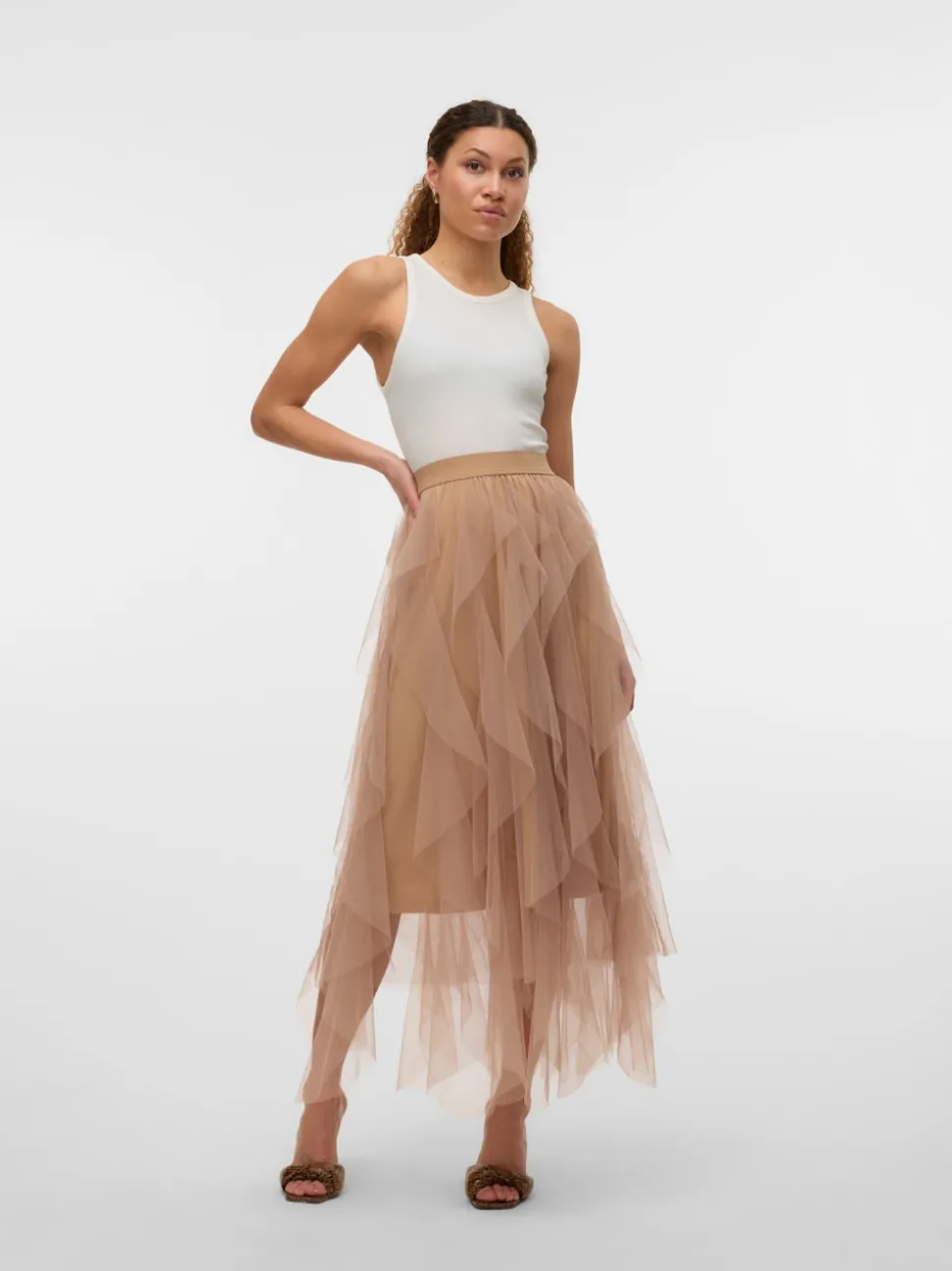 VMEVE High waist Lange rok