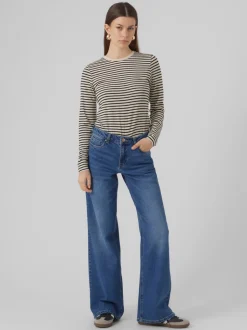 VMFAITH Low rise Wide leg fit Jeans