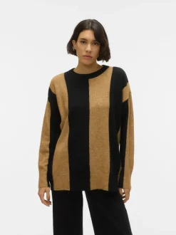 VMFILUCASTRIPE Gebreide pullover