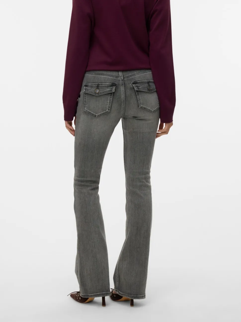 VMFLASH Mid rise Flared fit Jeans