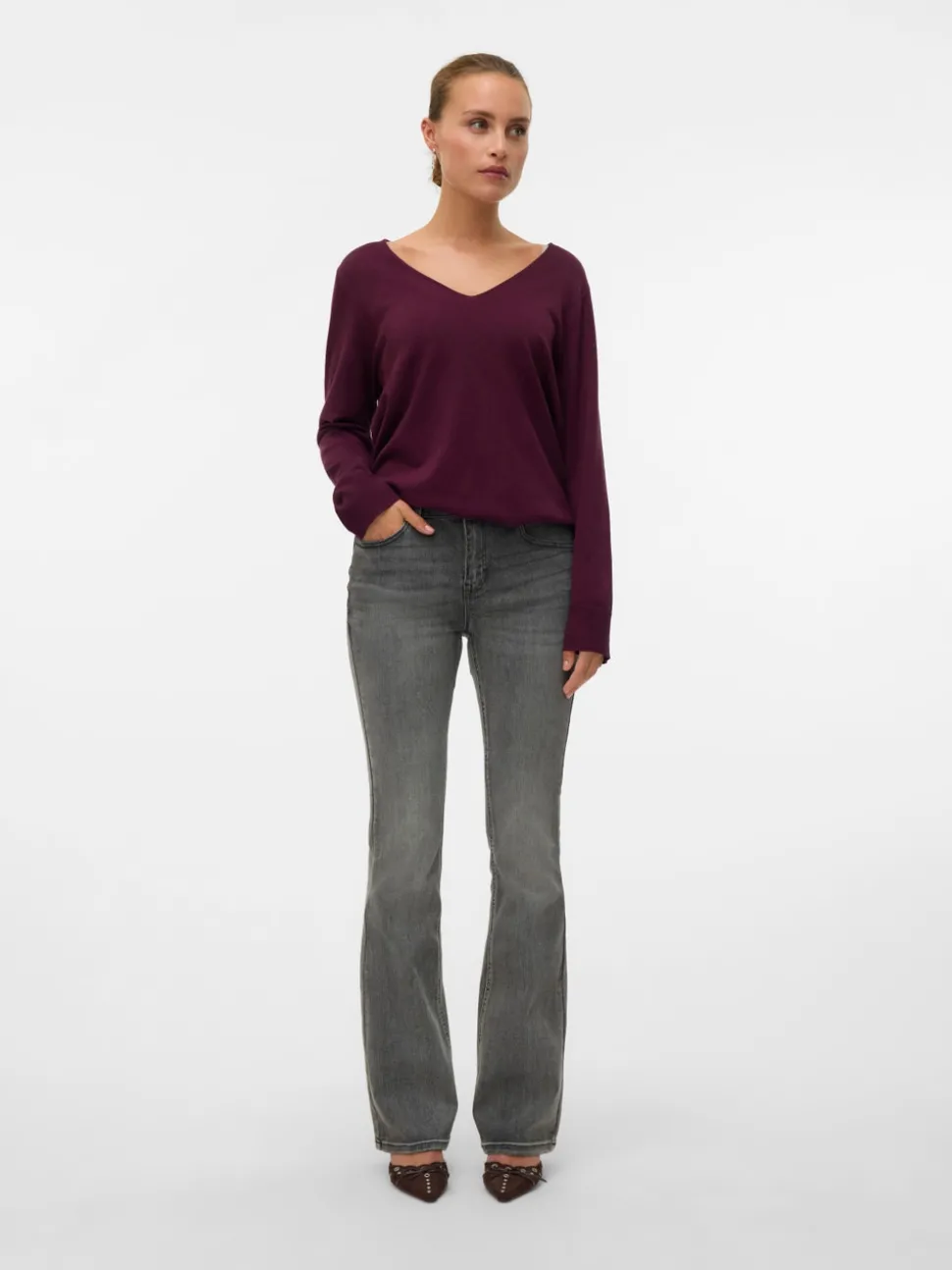 VMFLASH Mid rise Flared fit Jeans