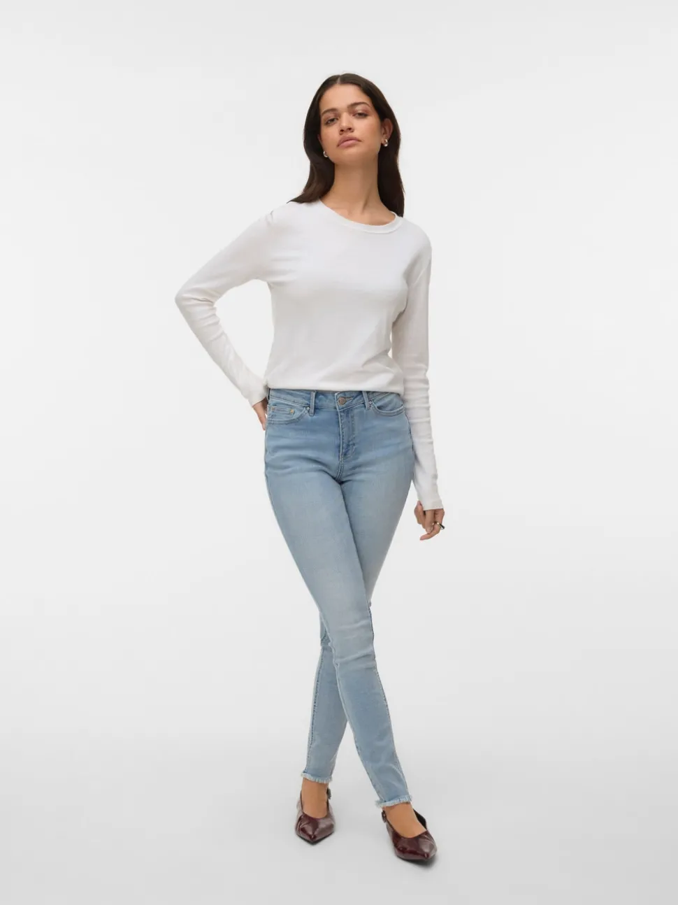 VMFLASH Mid rise Skinny fit Jeans