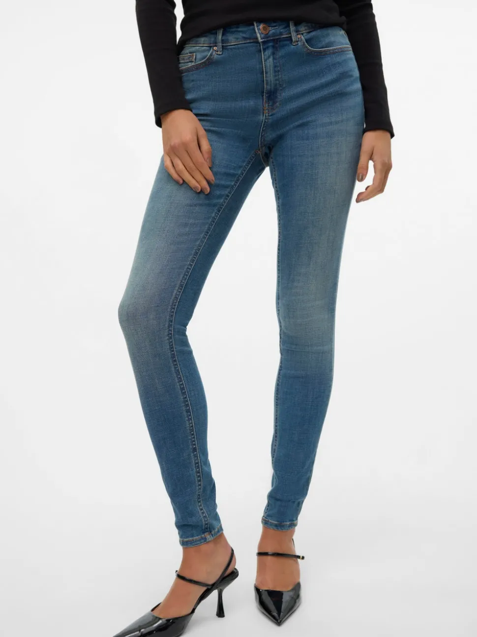 VMFLASH Mid rise Skinny fit Jeans