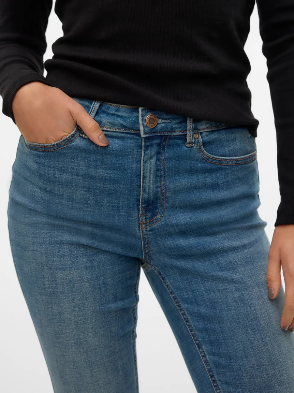 VMFLASH Mid rise Skinny fit Jeans
