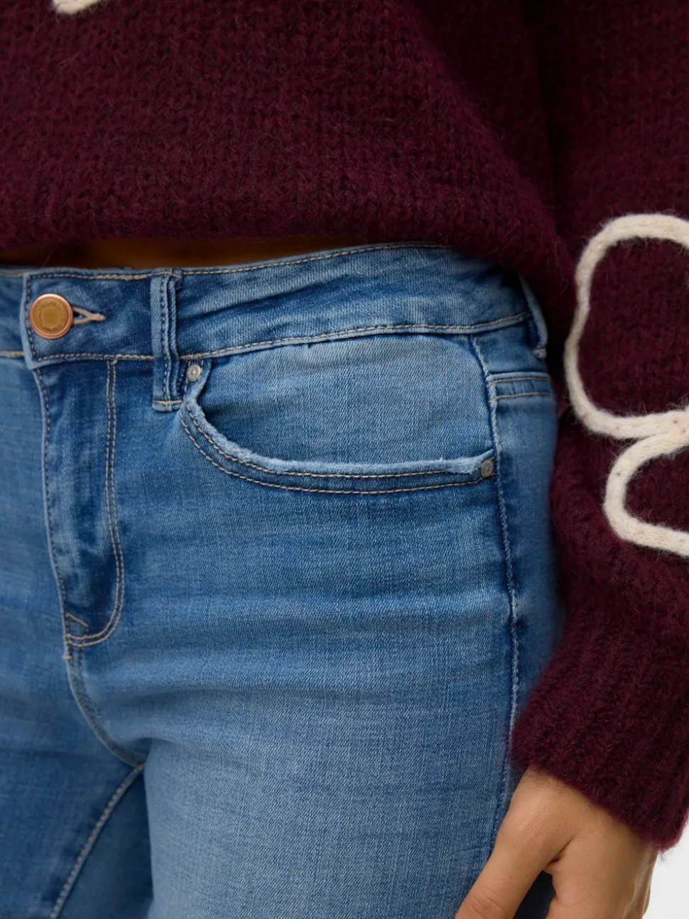 VMFLASH Mid rise Straight fit Jeans
