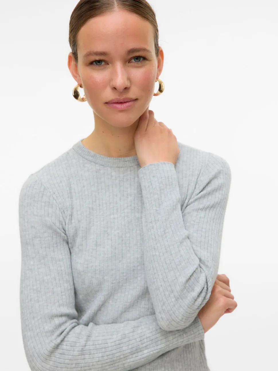 VMFOOLIVE Gebreide pullover