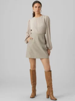VMFORTUNEALLISON High waist Korte rok