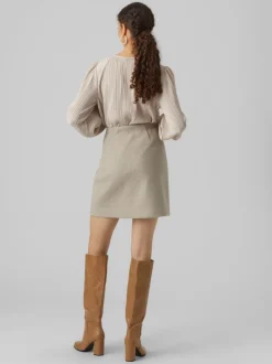 VMFORTUNEALLISON High waist Korte rok