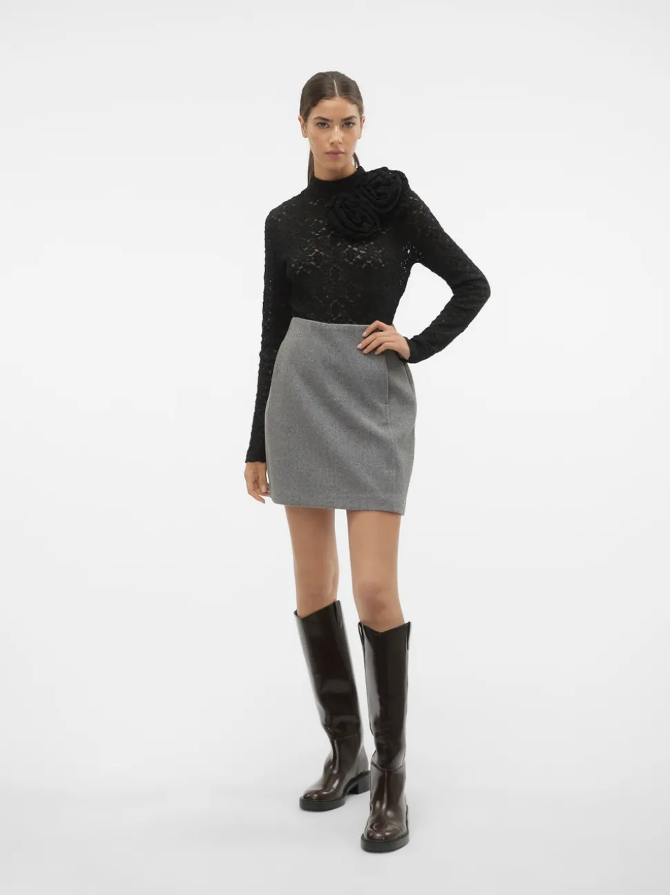 VMFORTUNEALLISON High waist Korte rok
