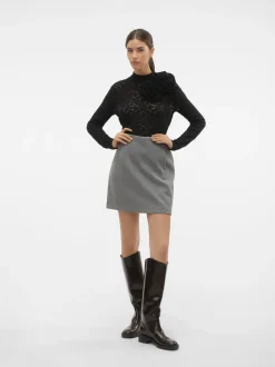 VMFORTUNEALLISON High waist Korte rok