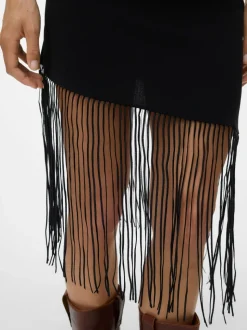 VMFREJA Mid waist Midi-rok