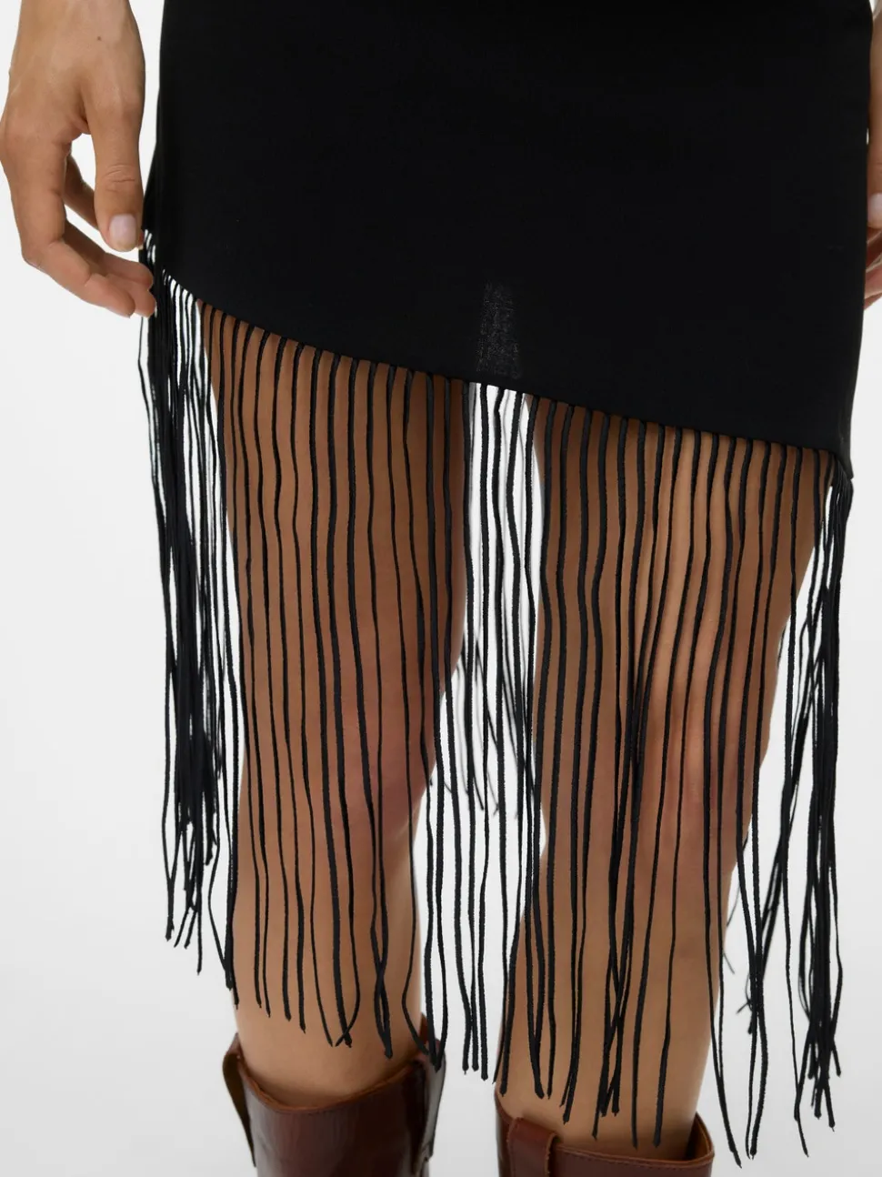 VMFREJA Mid waist Midi-rok