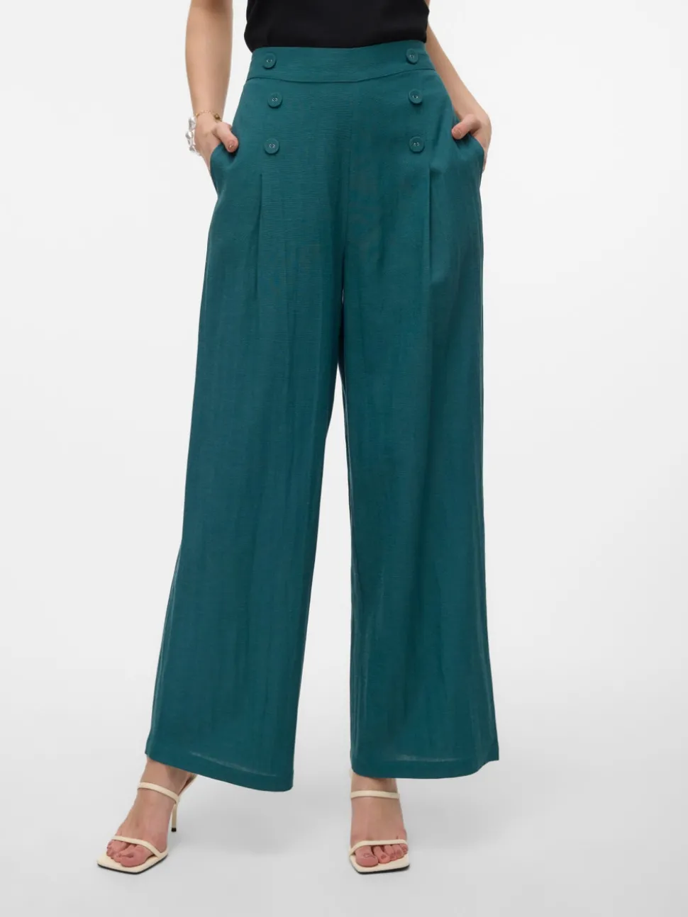 VMGISELLE High waist Broek