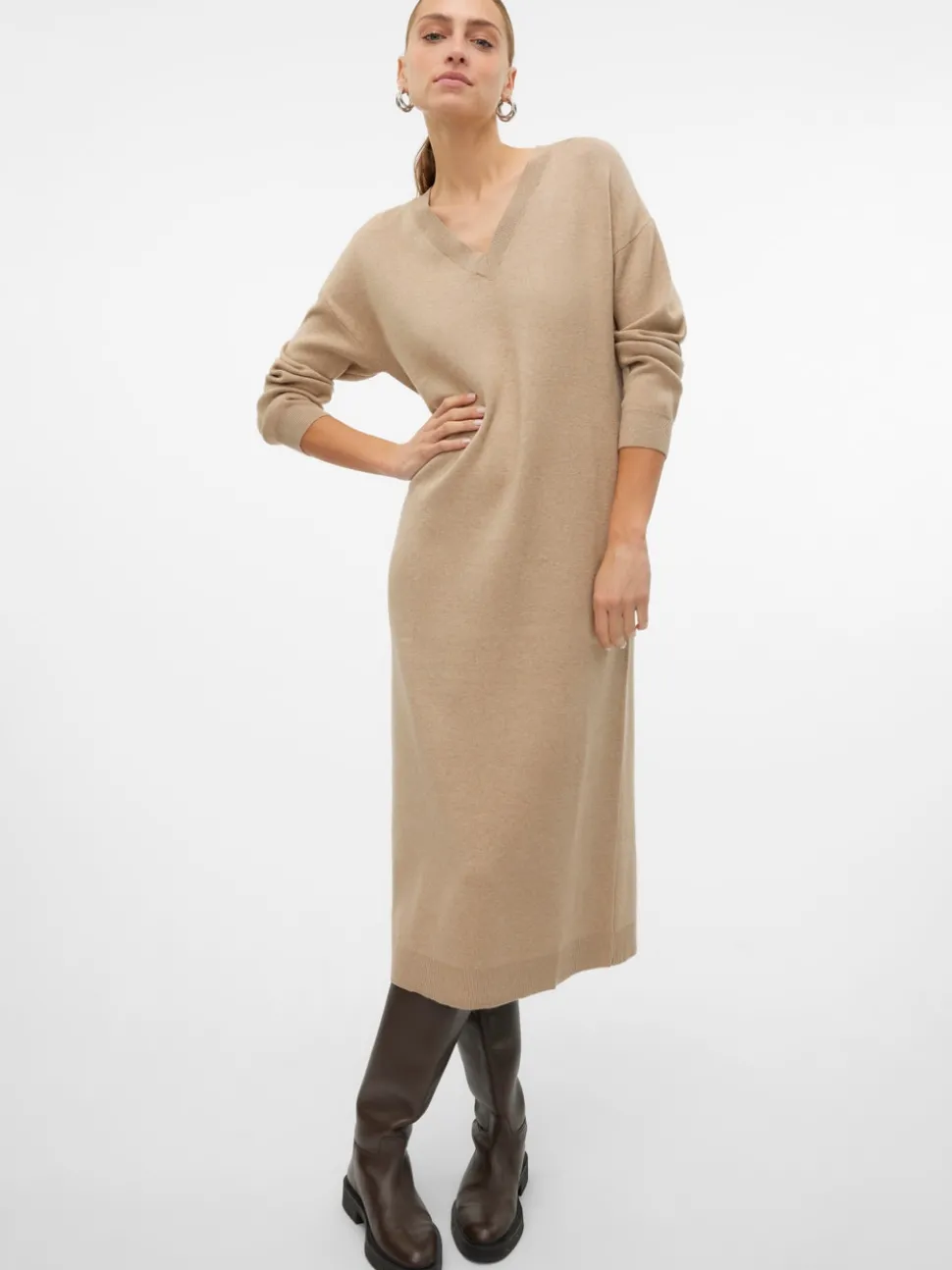 VMGOLD Lange jurk