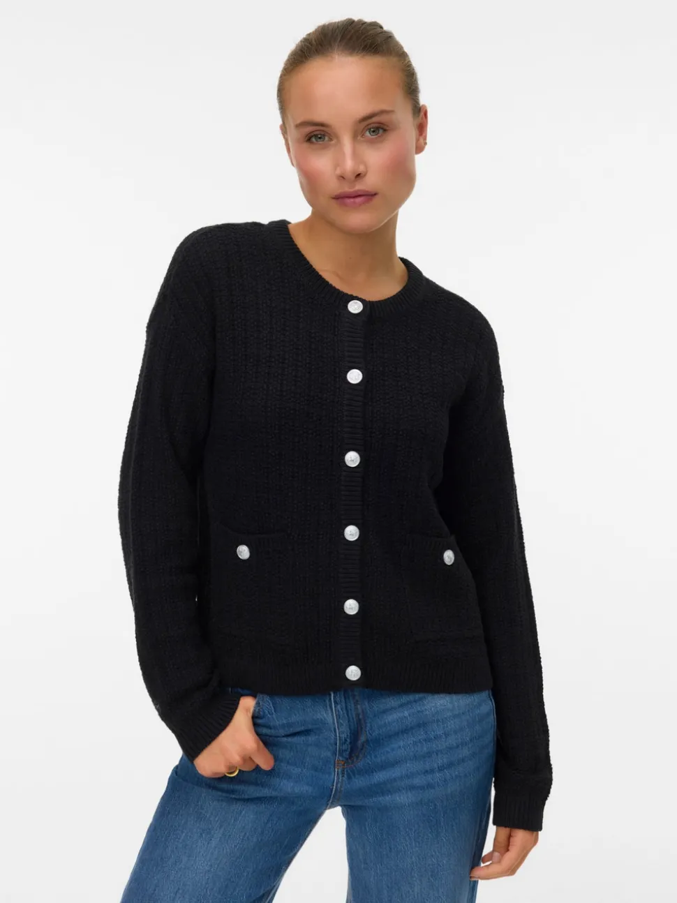 VMHARPER Gebreid vest