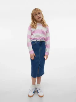 VMHEATHER High waist Lange rok