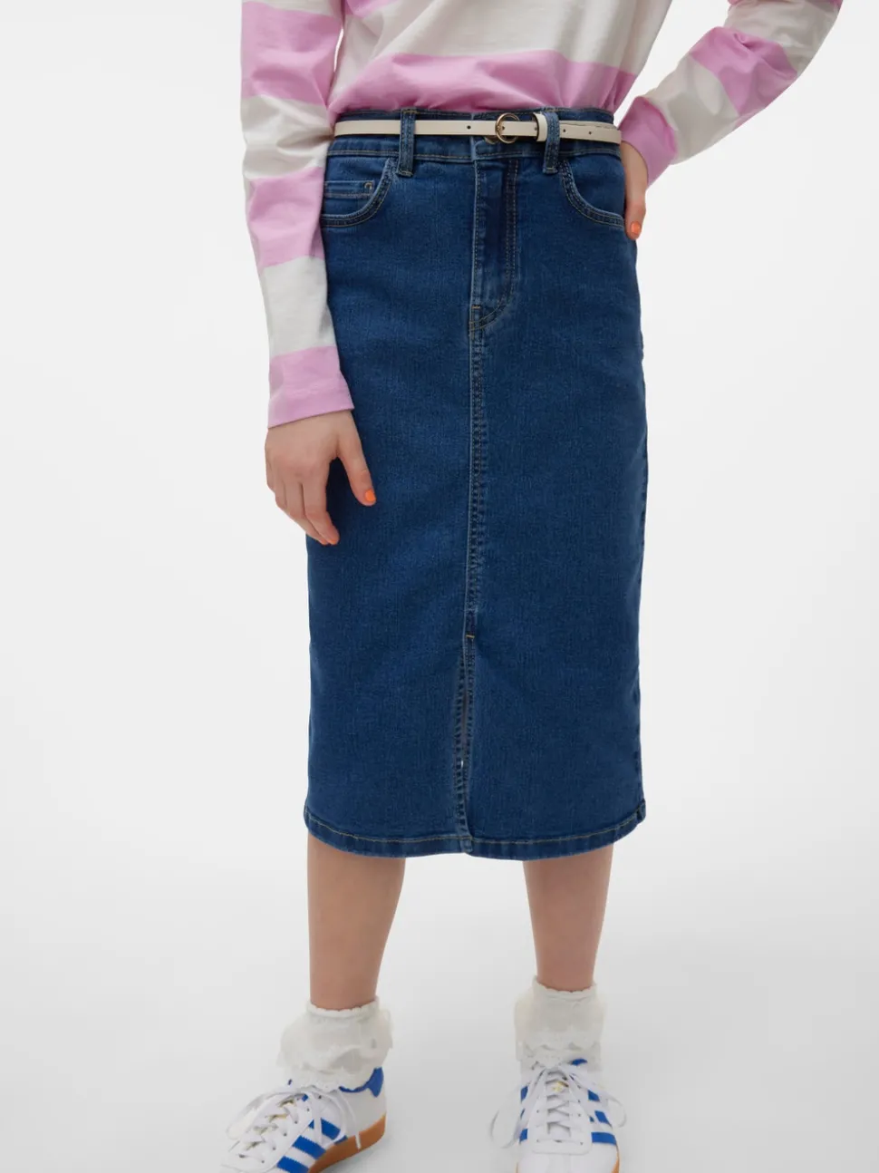 VMHEATHER High waist Lange rok