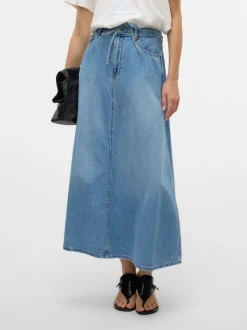 VMHILLA Mid waist Midi-rok