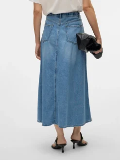 VMHILLA Mid waist Midi-rok
