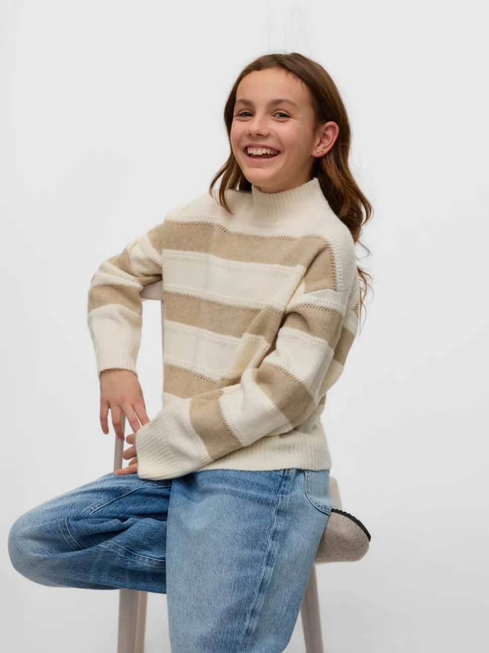 VMINEZ Gebreide pullover