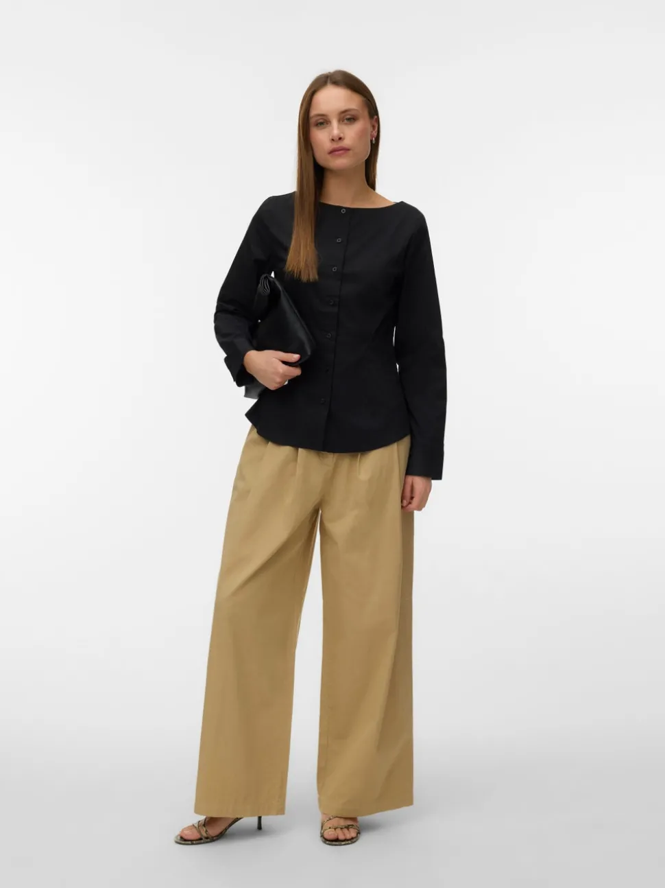 VMJADA Mid waist Broek