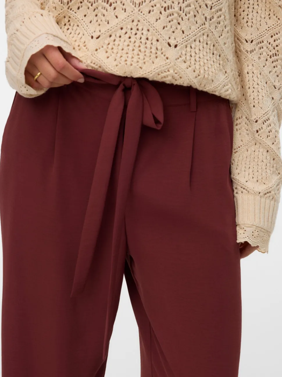 VMJADINA Mid waist Broek