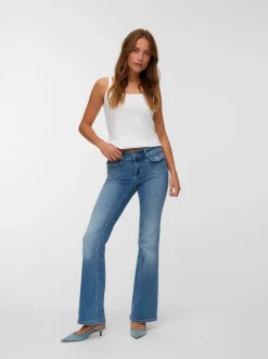 VMJEAN Low rise Flared fit Jeans