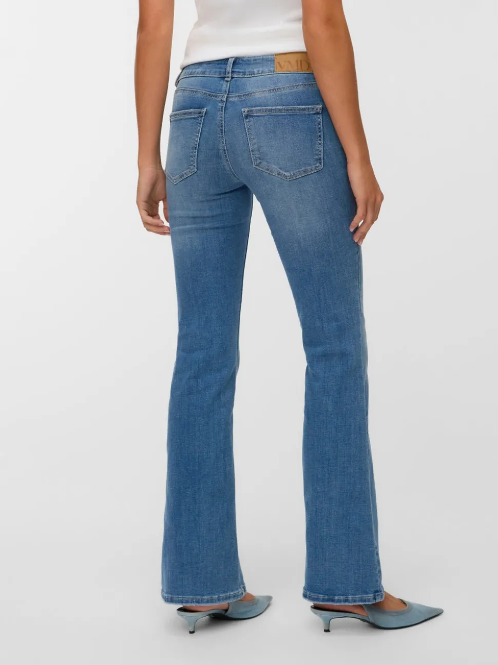 VMJEAN Low rise Flared fit Jeans