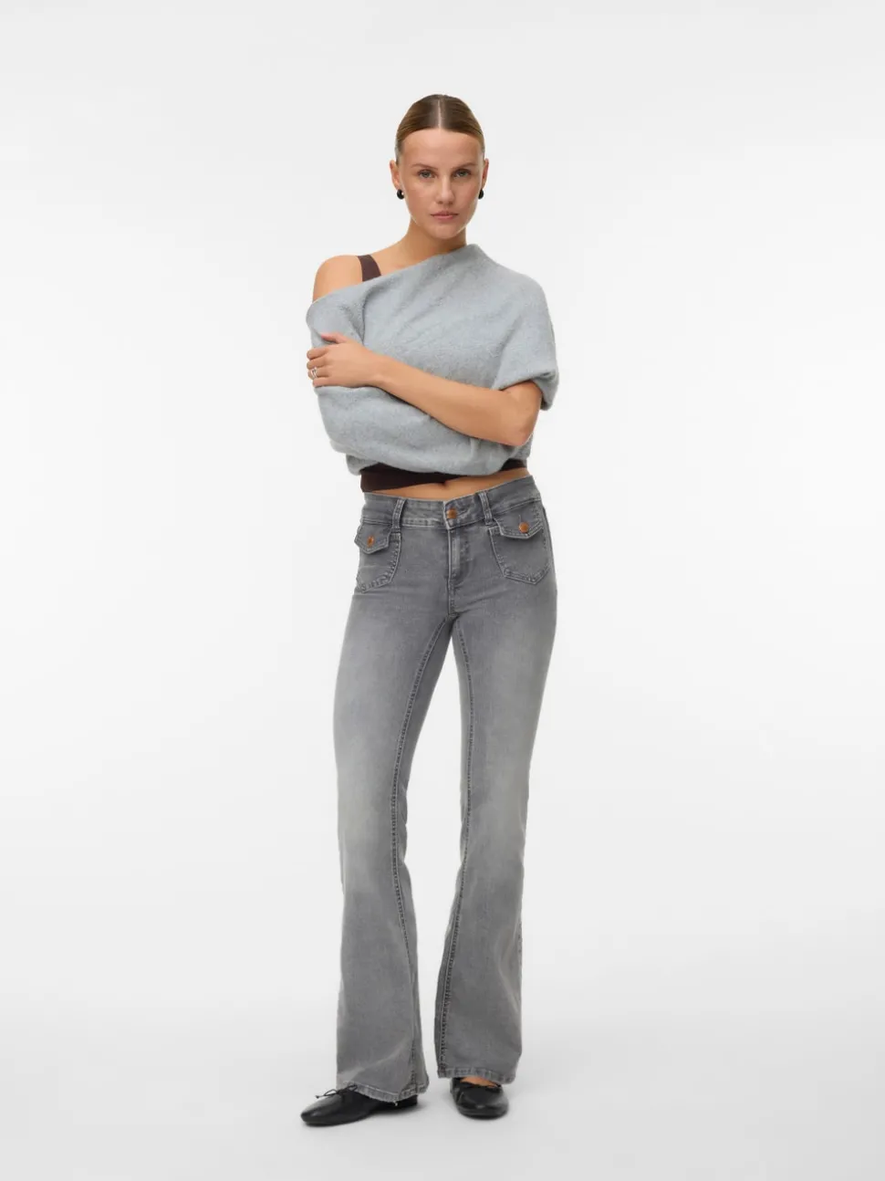 VMJEAN Low rise Flared fit Jeans