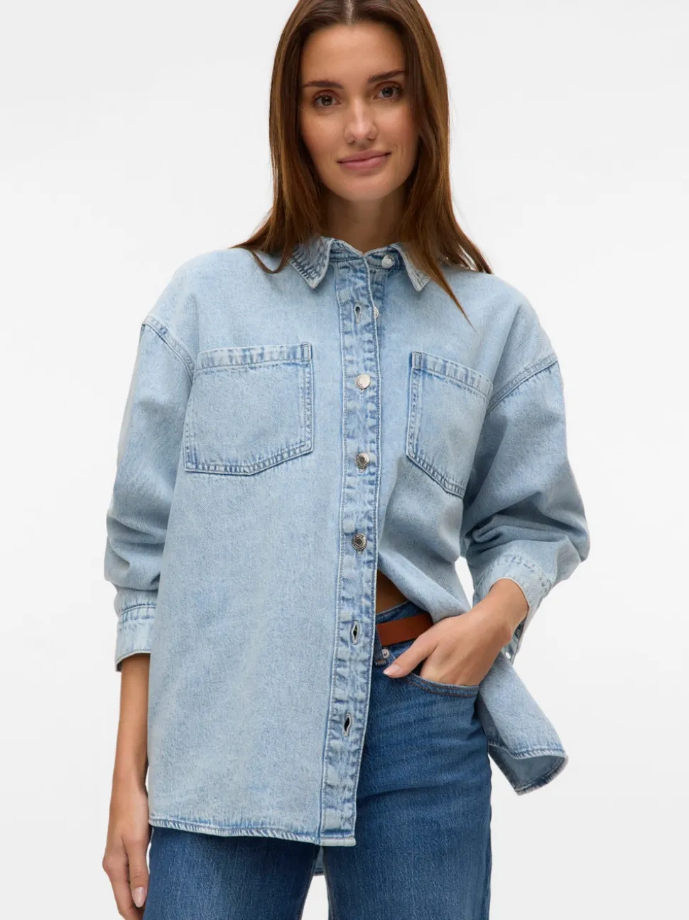 VMJENNIE Denim overhemd