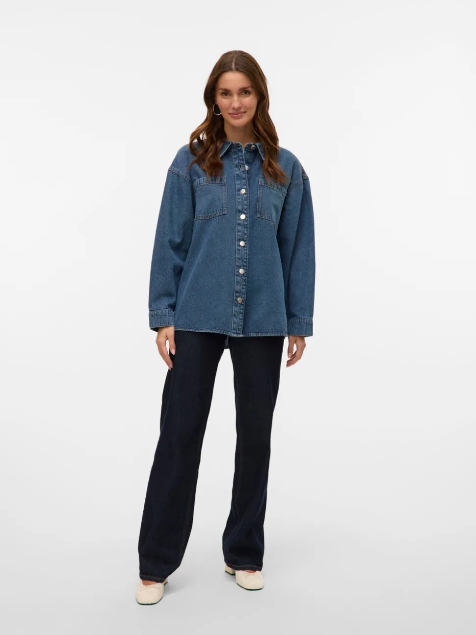 VMJENNIE Denim overhemd