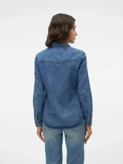 VMJENNIE Denim overhemd