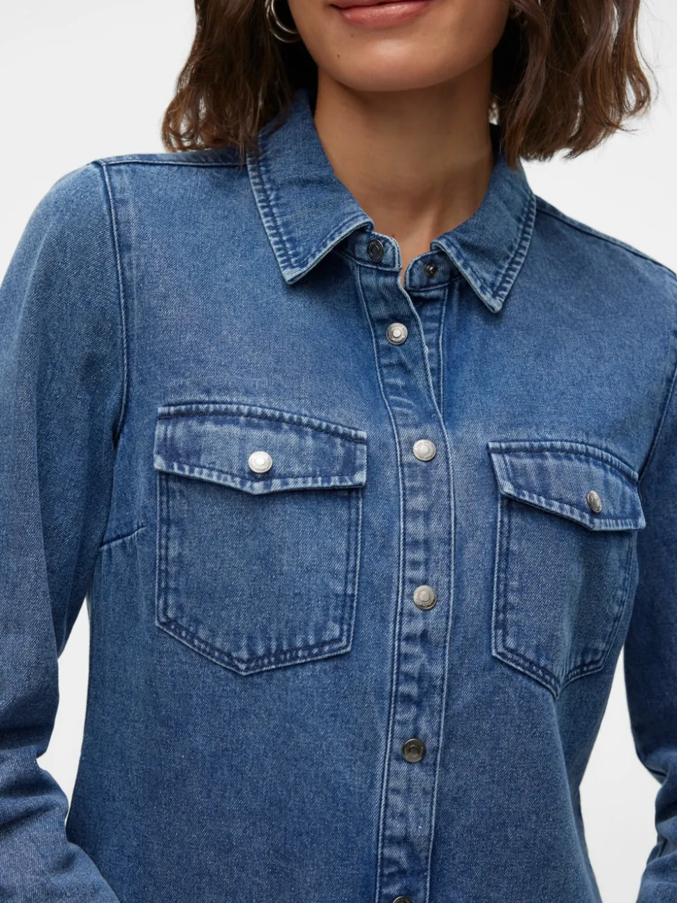 VMJENNIE Denim overhemd