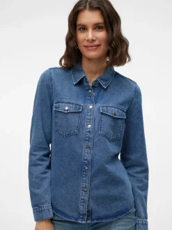 VMJENNIE Denim overhemd