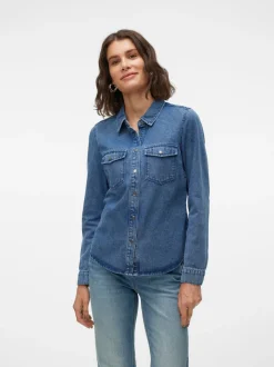 VMJENNIE Denim overhemd