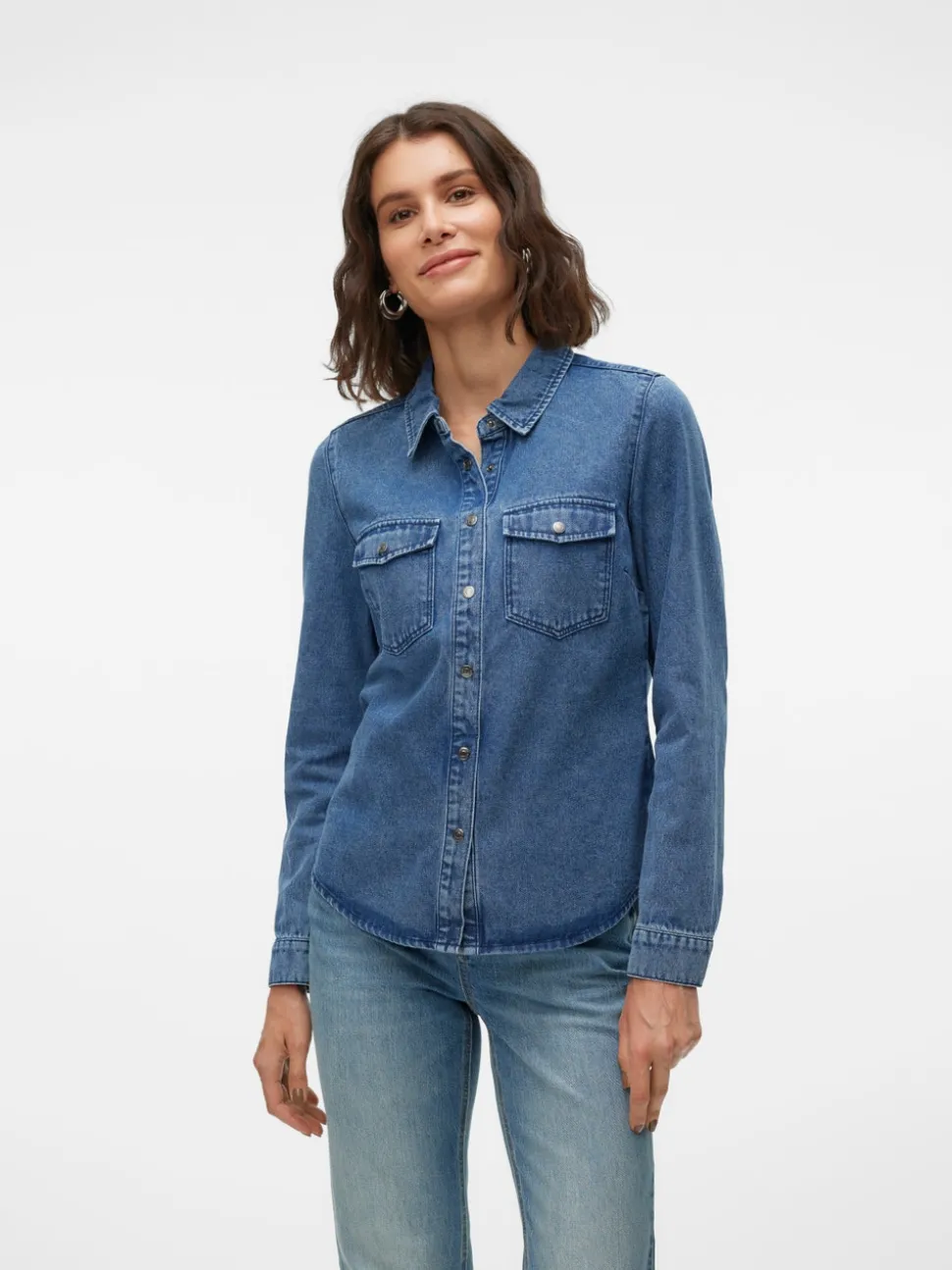 VMJENNIE Denim overhemd