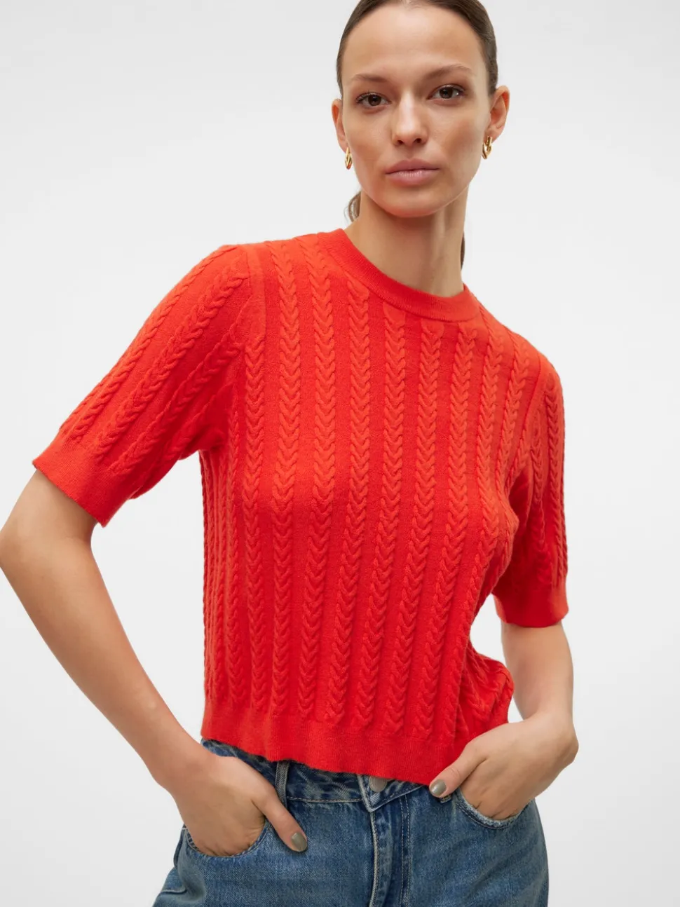 VMJENNY Gebreide pullover