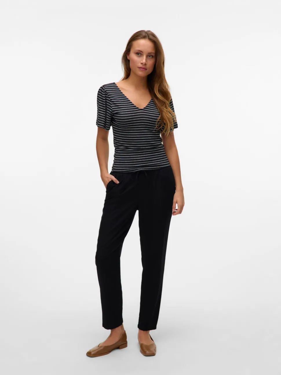 VMJESMILO Mid waist Broek