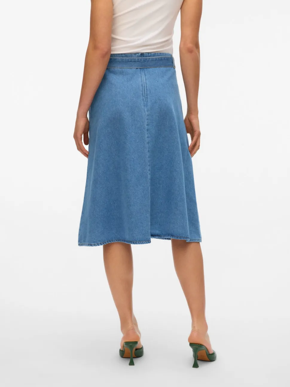 VMJOLENE High waist Midi-rok