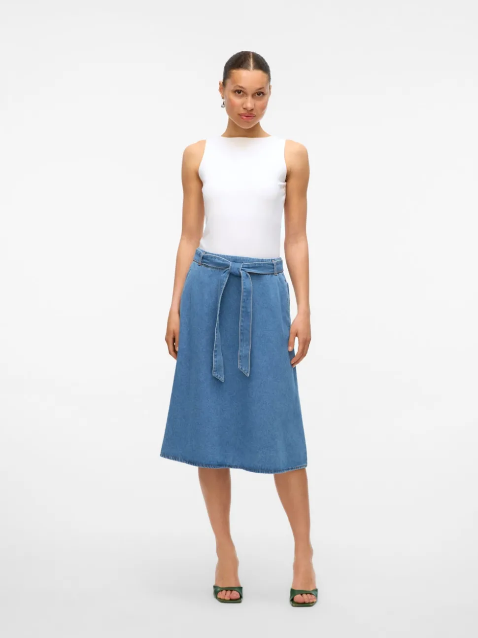VMJOLENE High waist Midi-rok