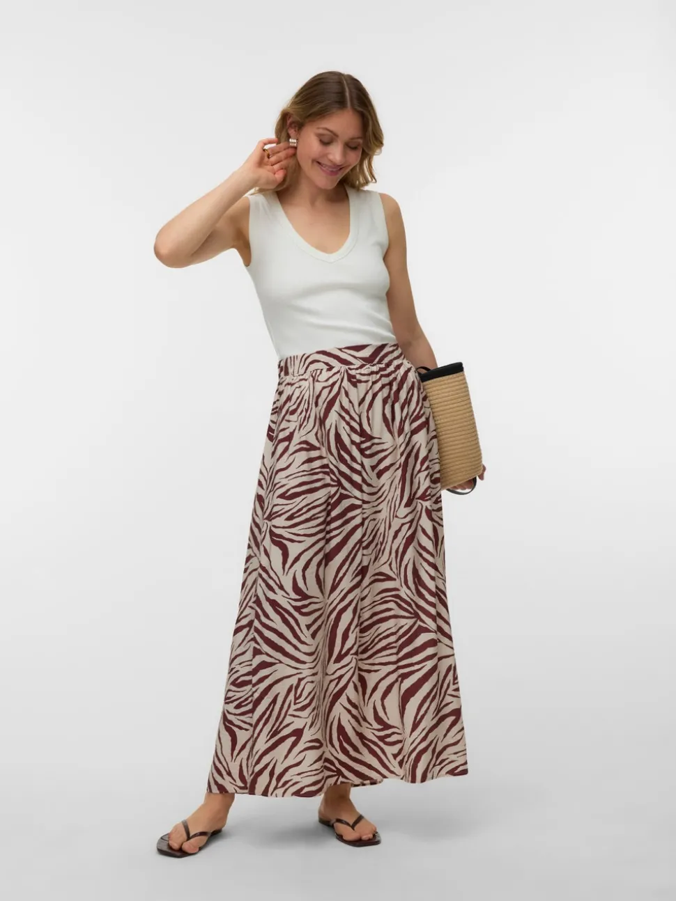 VMJOSIE High waist Lange rok