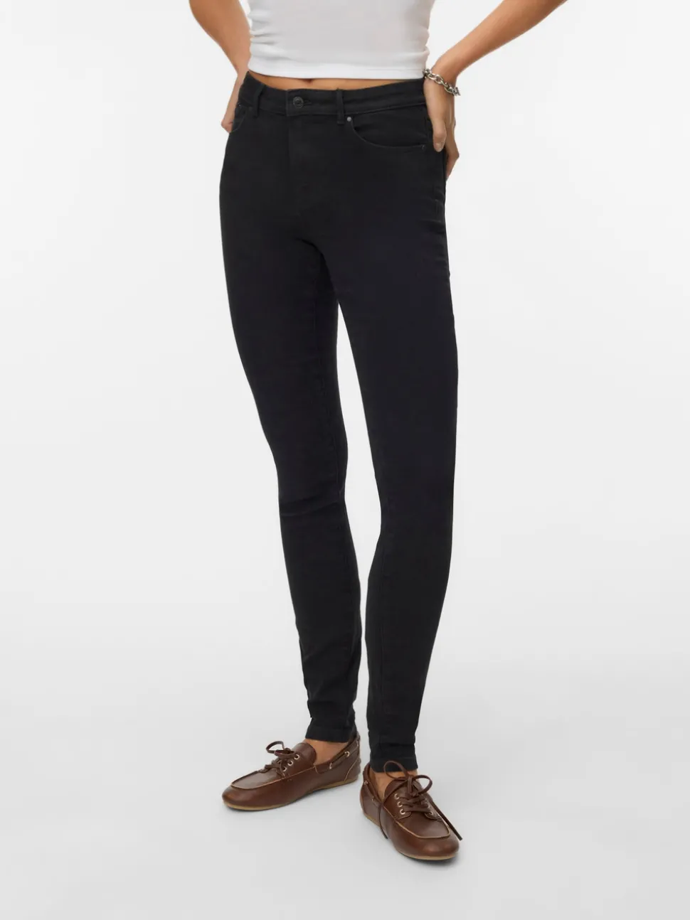 VMJUNE Mid rise Slim fit Jeans