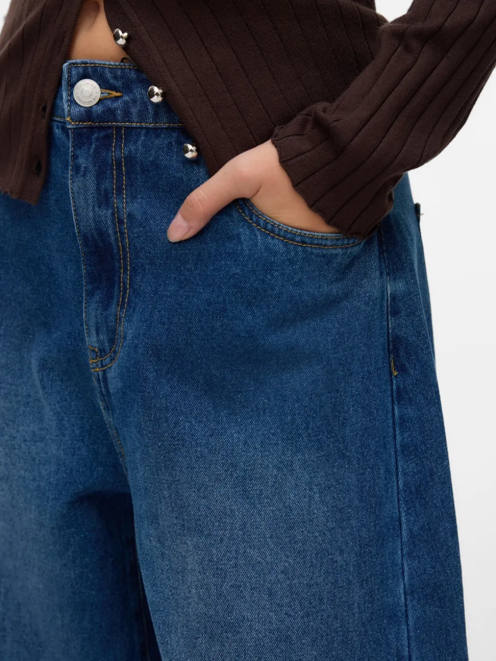 VMKAITLIN High rise Barrel fit Jeans