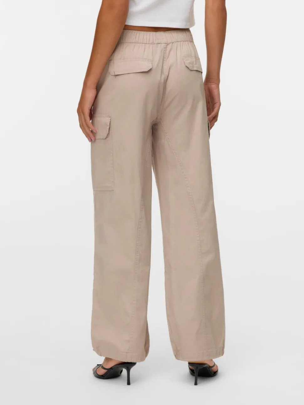 VMKARLIE Mid waist Cargobroeken